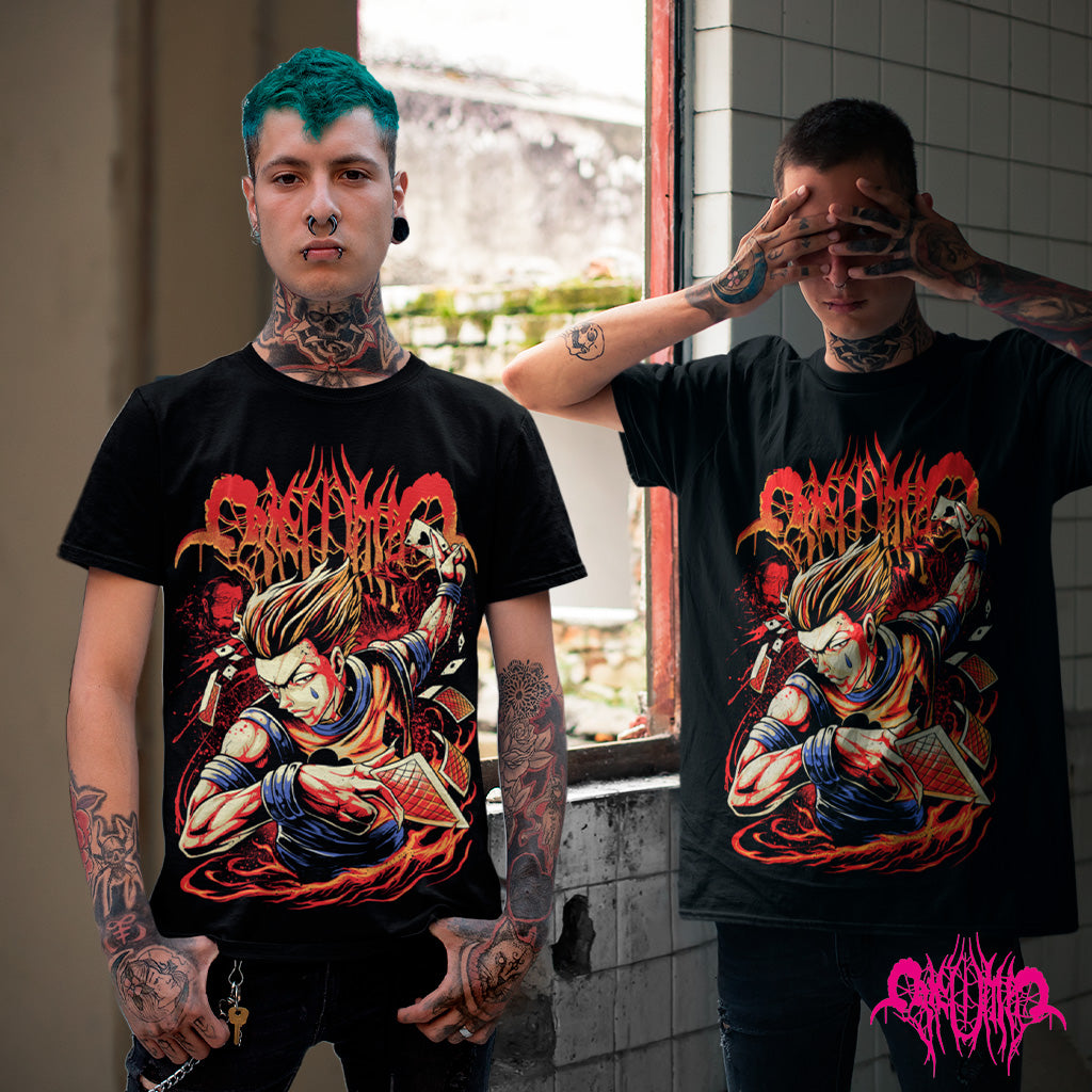 Polera Manga Corta - Hisoka x Akuma